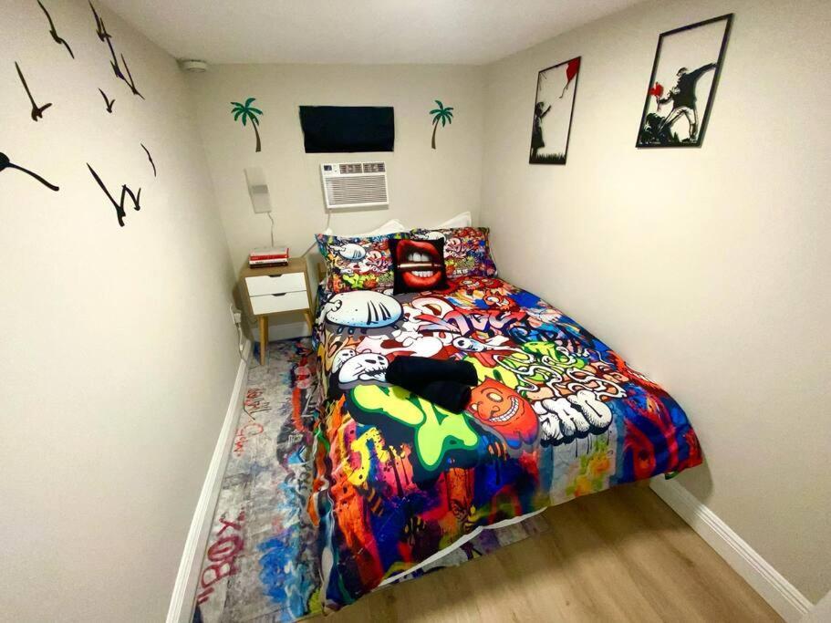 Unique Miami Art Escape W/ Hottub, Arcade & Murals Eksteriør billede