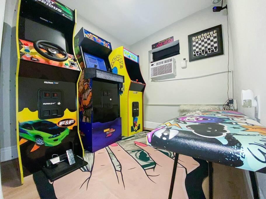 Unique Miami Art Escape W/ Hottub, Arcade & Murals Eksteriør billede